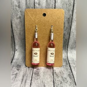 - Hand Crafted - Wine Bottle - Sterling Silver